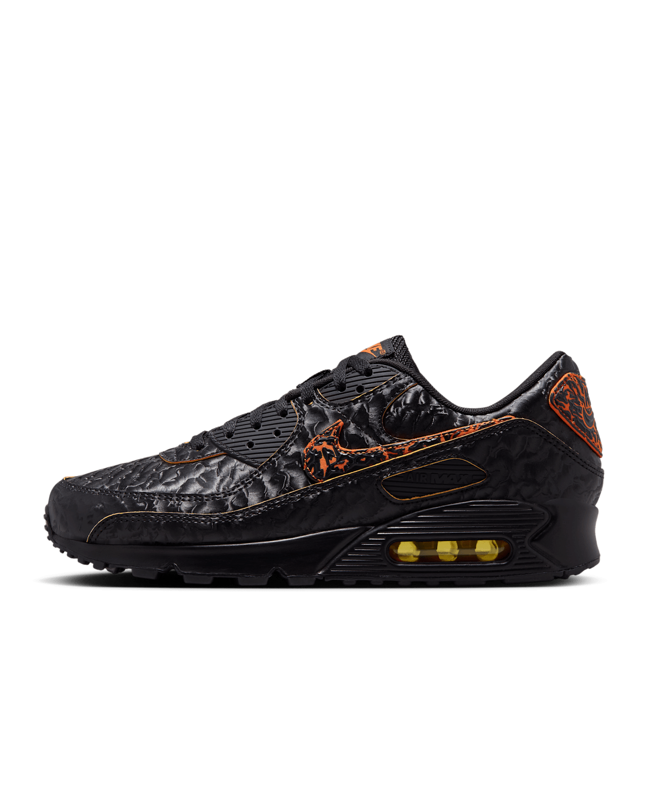 Nike Air Magma US10 ブラック/イエロー Air Max 90 „Black and Magma Orange” (HF3248-001) – data